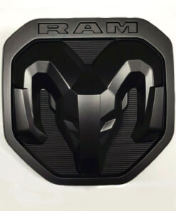 1x OEM Ram Rear Tailgate Emblem Badge fits Ram 1500 68218155AA 2019-2024 Black