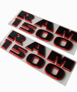2 OEM RAM Emblem Front Badge fits 2019 2020 RAM 1500 2500 3500 Chrome